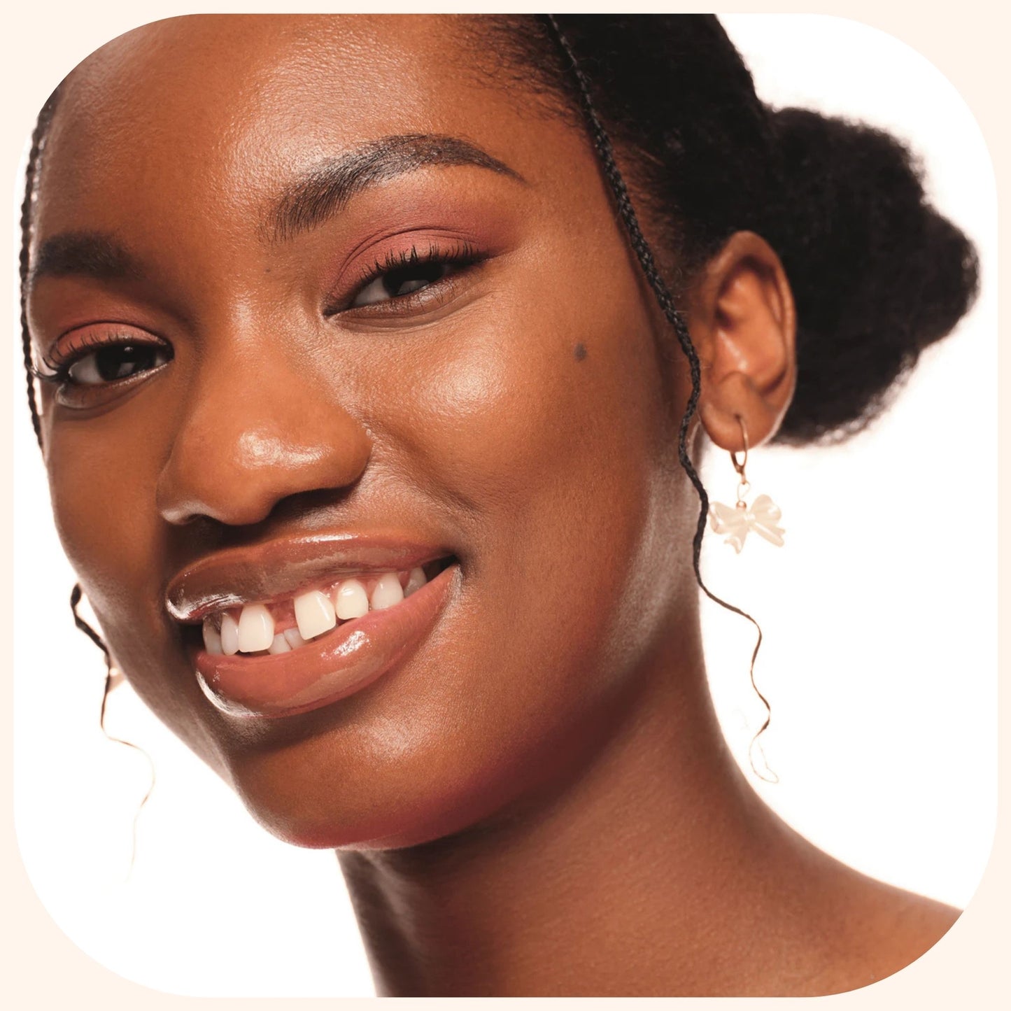 Gloss repulpant - Marron pailleté