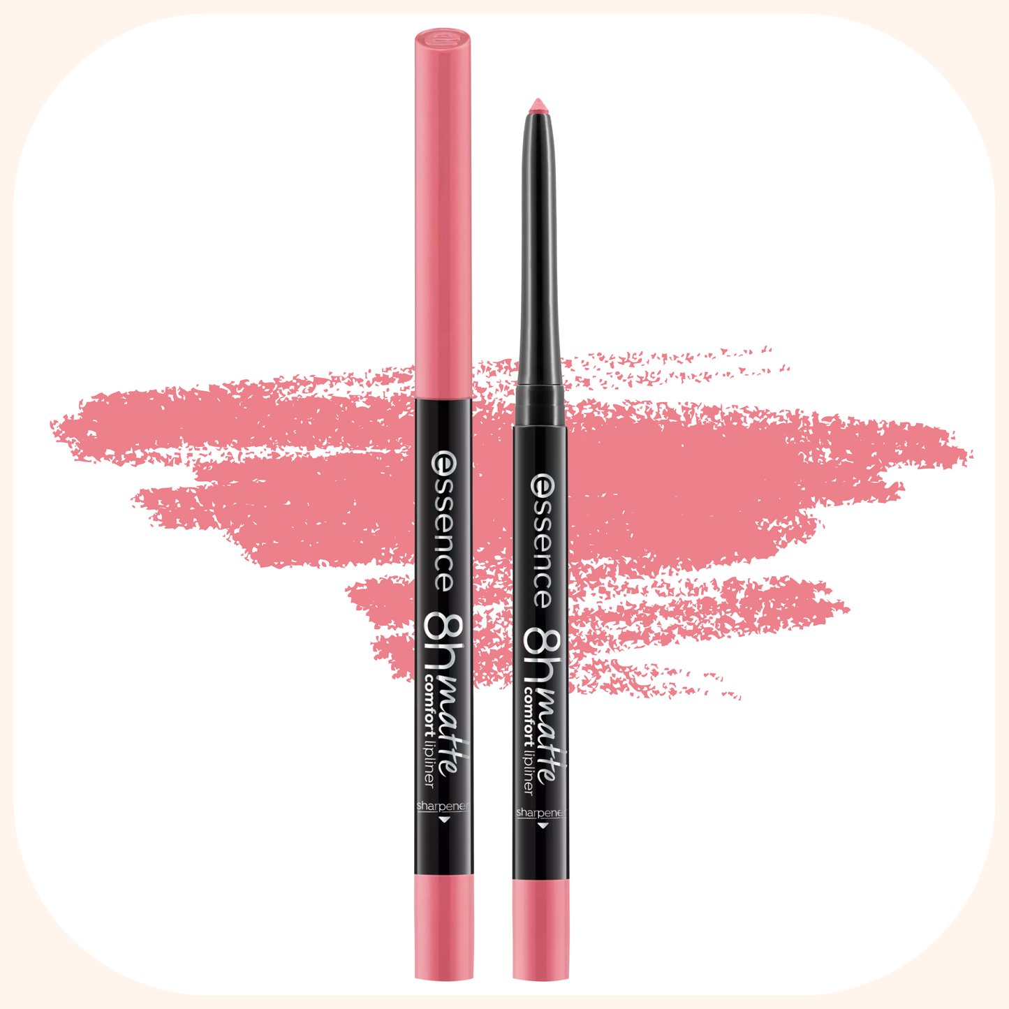 8H Matte Comfort - Crayons à lèvre rose