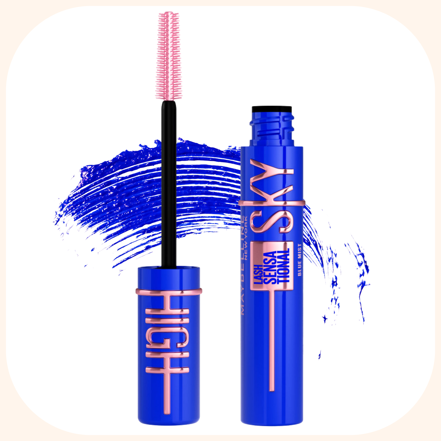 Sensational Sky High - Mascara bleu