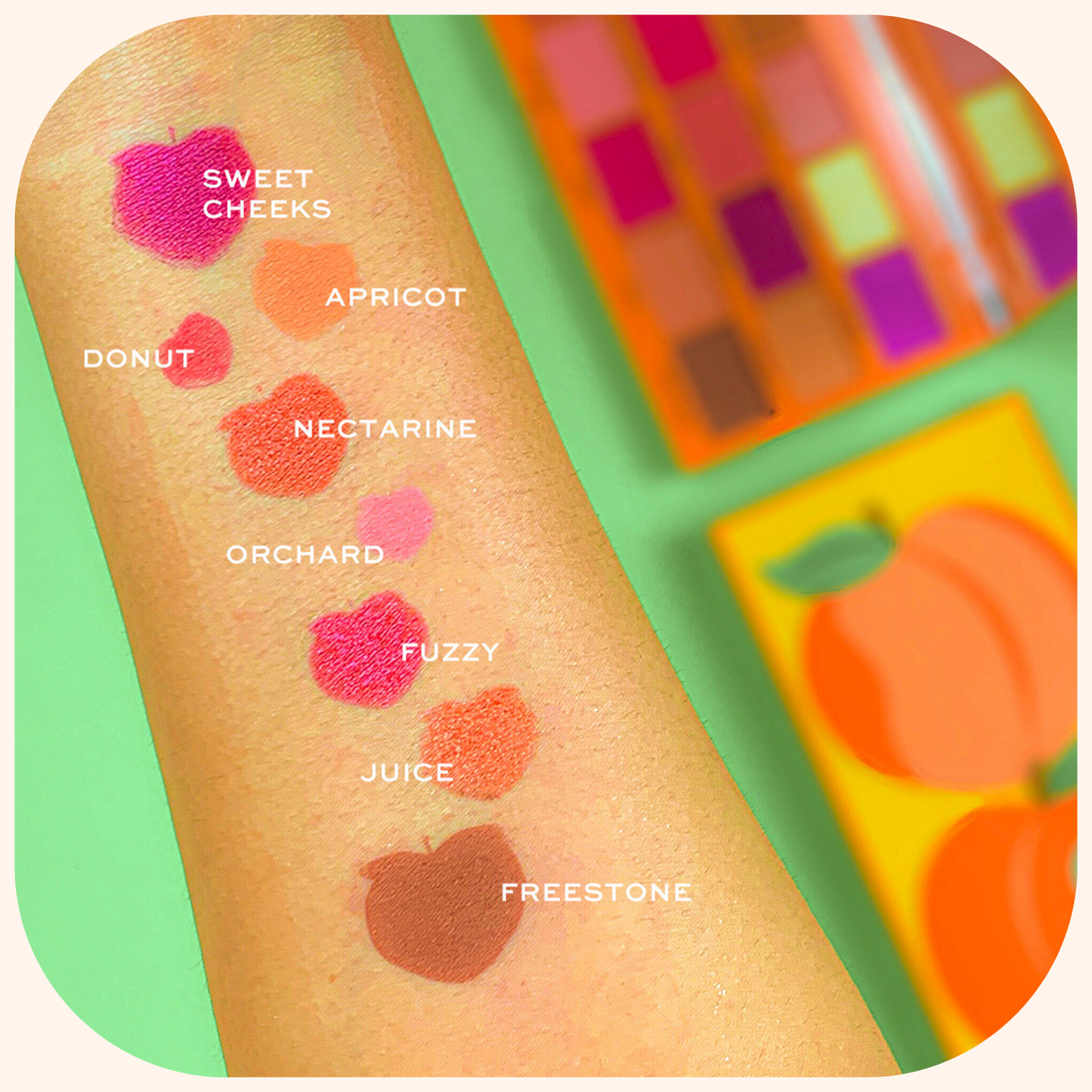 Tasty Peach - Palette pêche