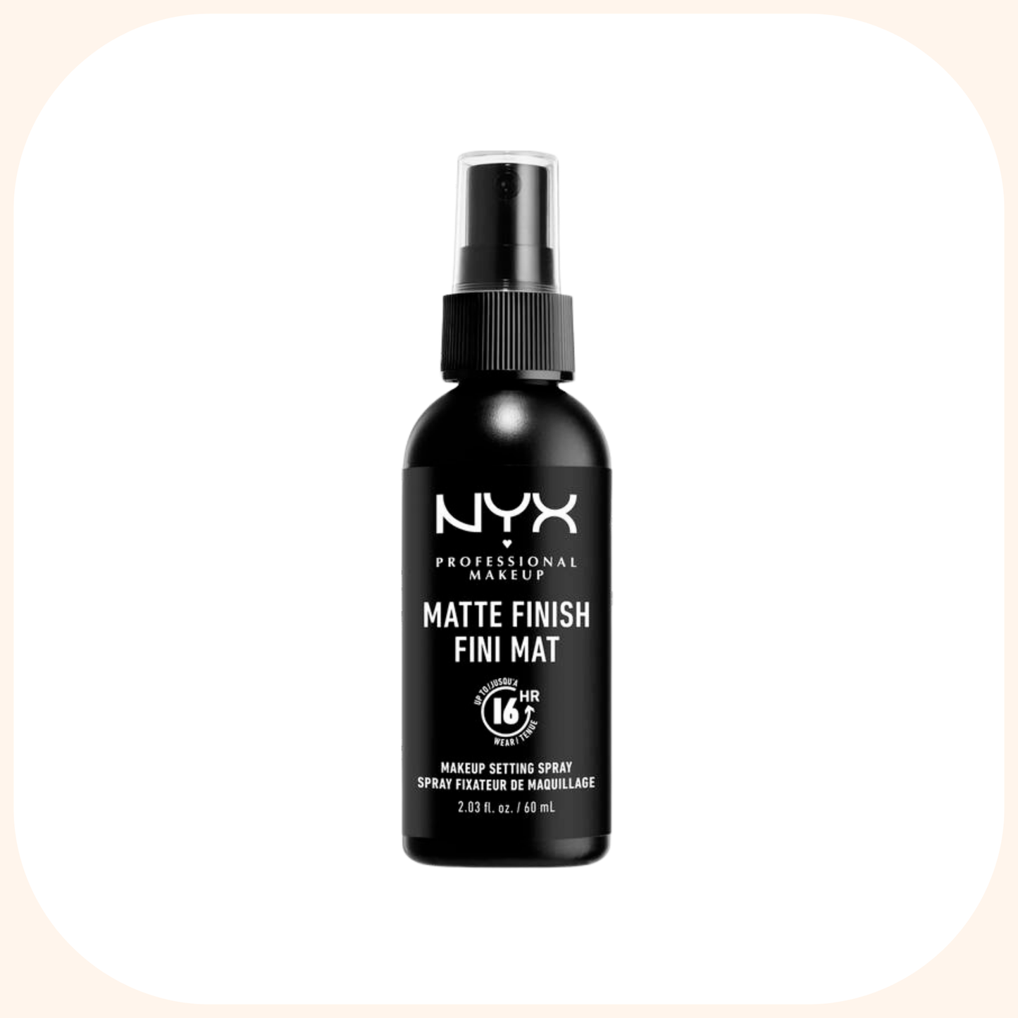 Matte Finish - Spray fixateur